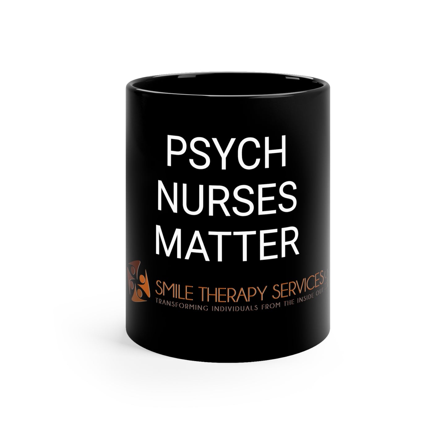 Psych Nurses Matter 11oz Black Mug