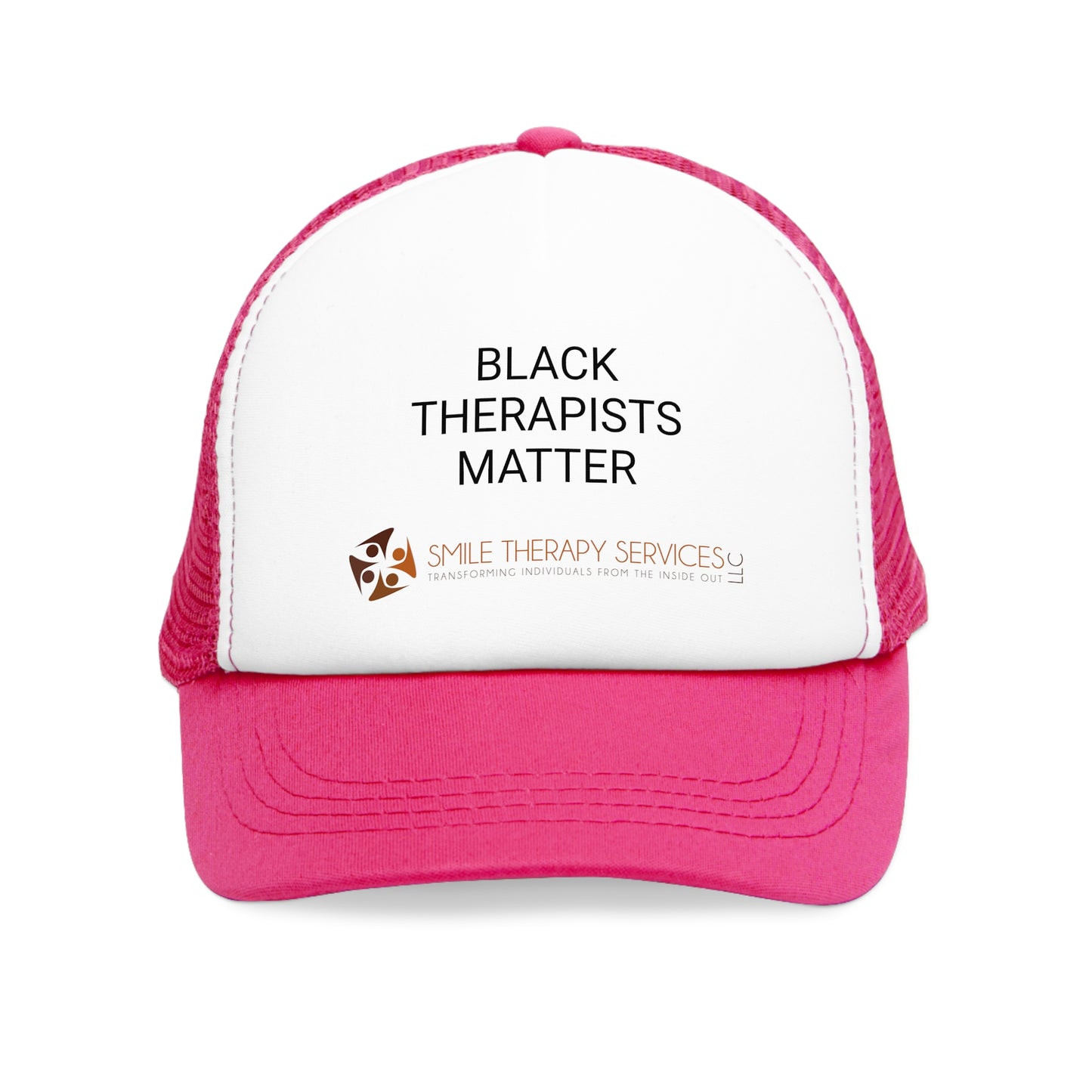 Black Therapist Matter Mesh Cap